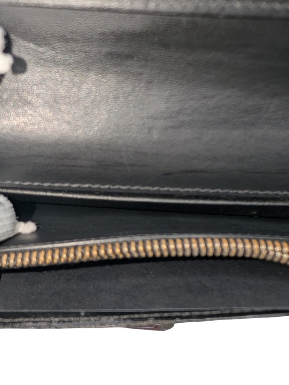 Dunhill Gray Saffiano Leather Logomania Bifold Long Wallet - Picture 7 of 8